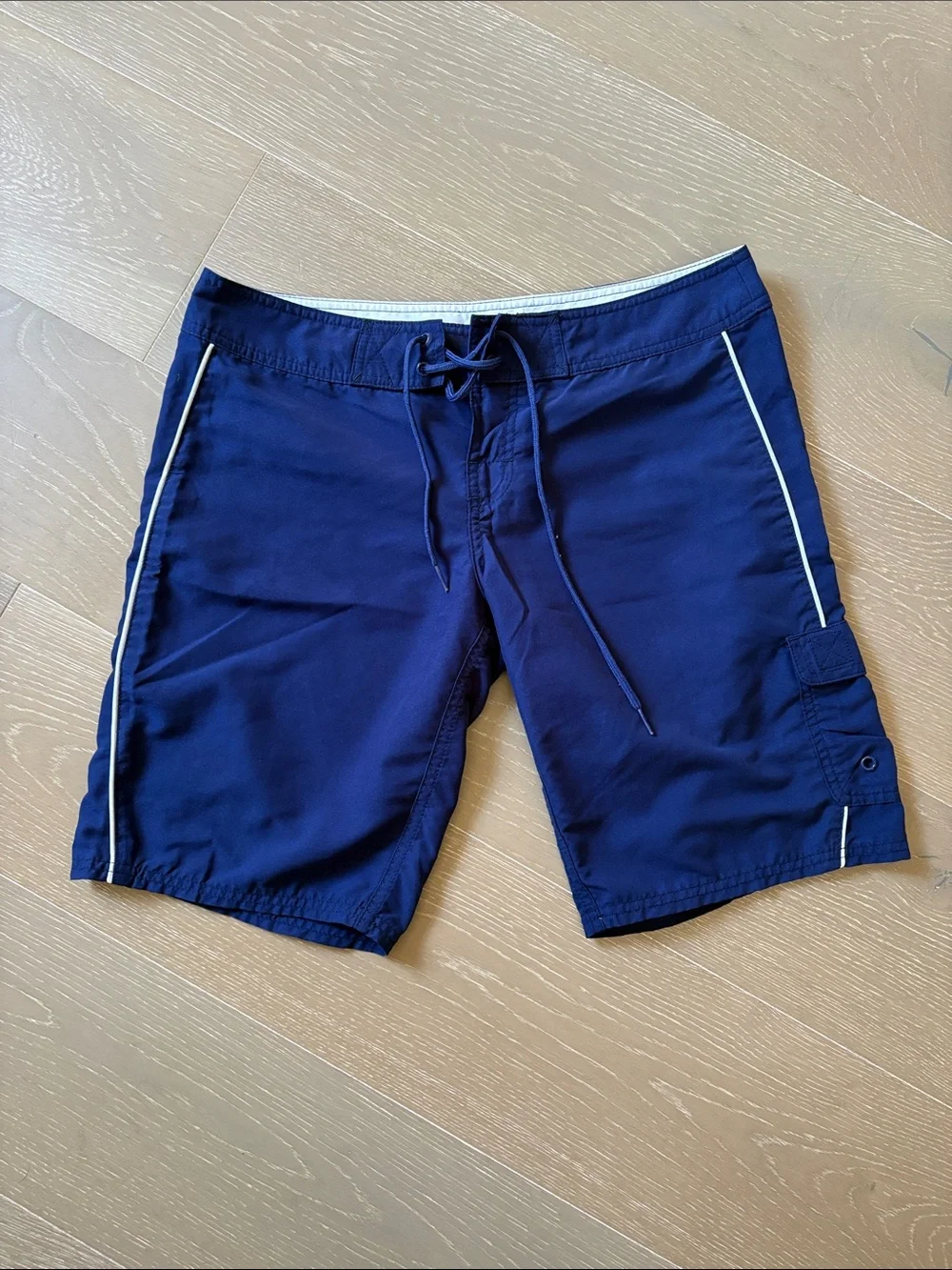 O’Neill Navy Board Shorts with Side Piping